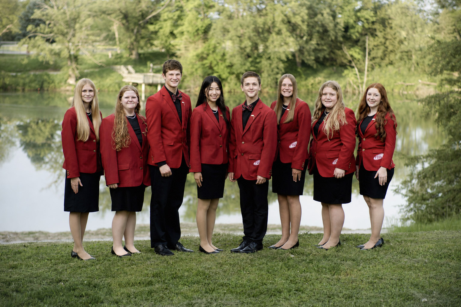 2026-2027 Nebraska FCCLA State Officer Team Picture